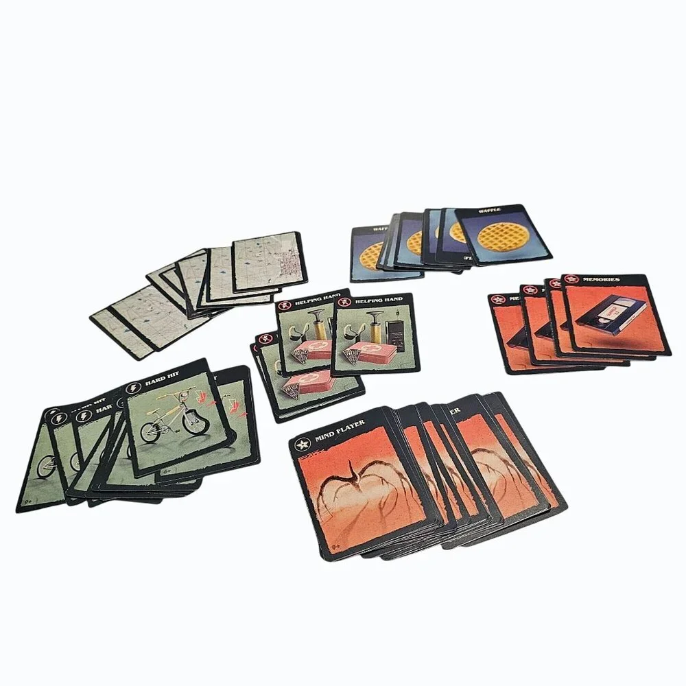 Netflix Stranger Things: Attack of the Mindflayer Card Game Colorblind Friendly